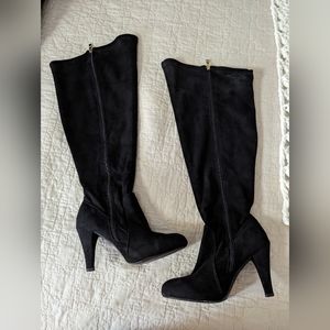 Lane Bryant knee high heeled boots - 8W